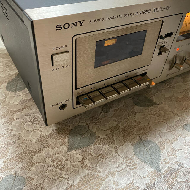 SONY - SONYカセットデッキTC-4300SDジャンクの通販 by ニャータ's