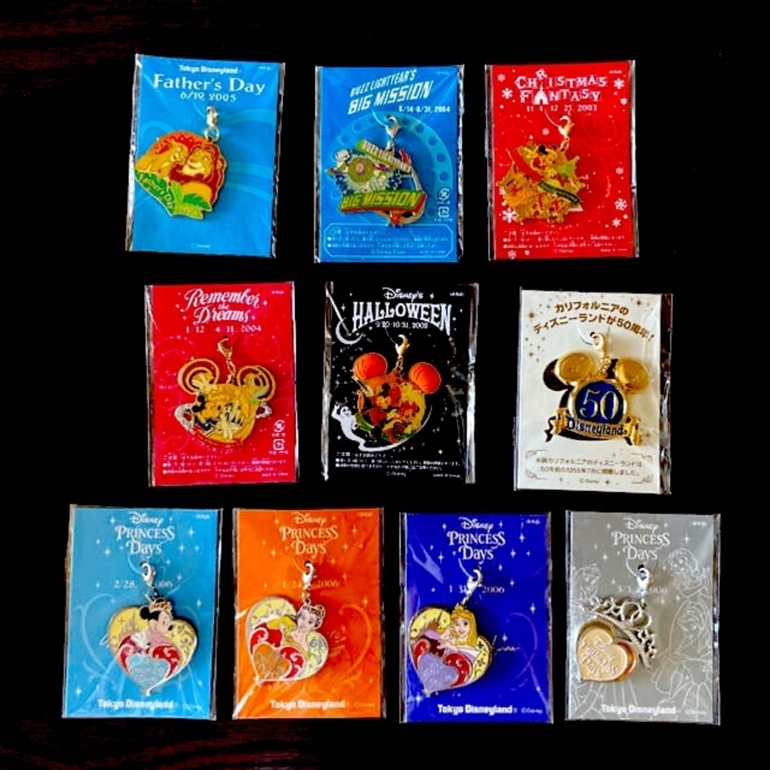 Disney - ディズニー非売品 ⭐︎TDL来園記念チャーム⭐︎ 10個の通販