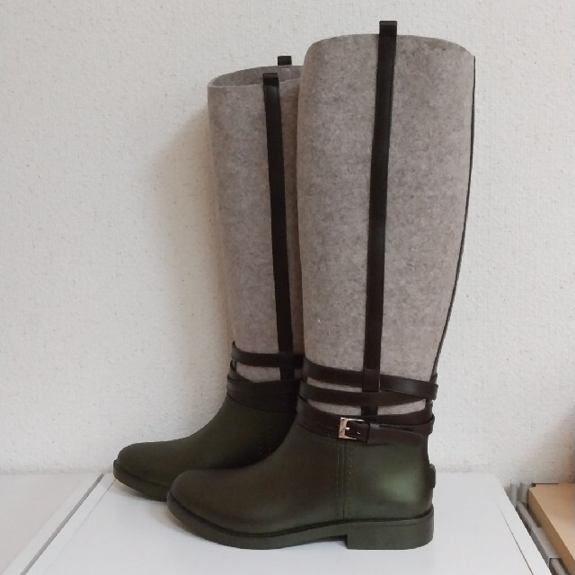 Salvatore Ferragamo - ＊フェラガモ＊レインブーツ(約23cm)の通販 by