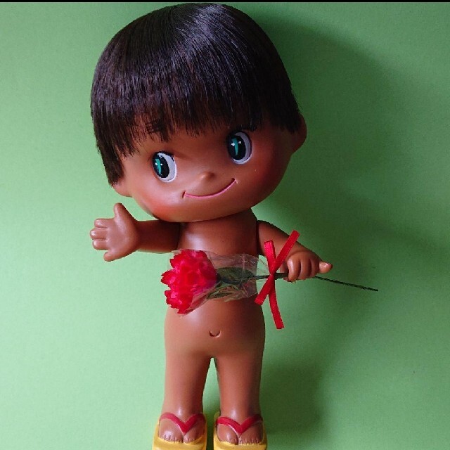 昭和レトロ 男の子 ソフビ 人形 レアの通販 by yorozuya7×8｜ラクマ