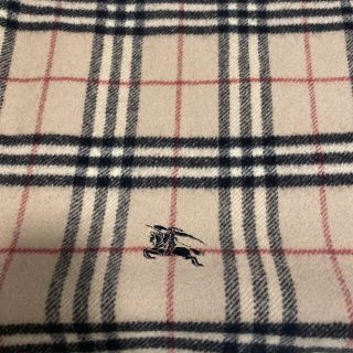 BURBERRY ウールストライプ毛布 未使用 希少 BURBERRY バーバリー