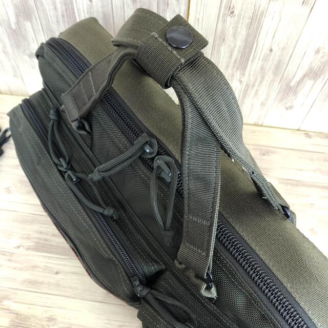 BRIEFING - 【美品希少】BRIEFING A4LINER 2way レンジャーグリーンの