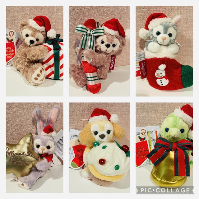 Disney - 6人セット クリスマス ダッフィー ＆フレンズ ぬいばの通販