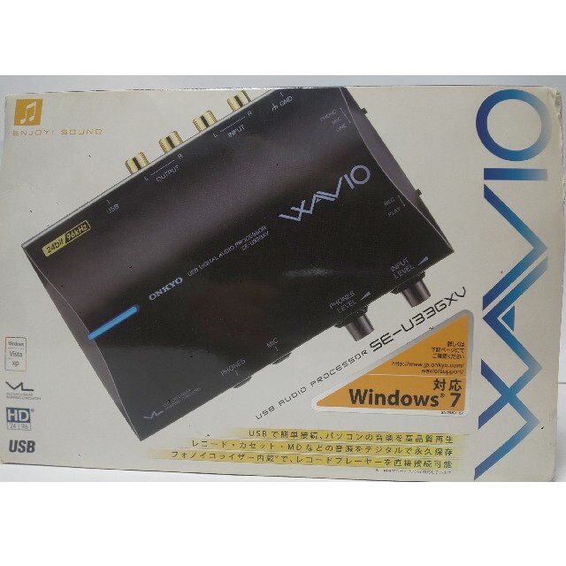 ONKYO - ONKYO USBオーディオプロセッサー「WAVIO SE-U33GXV(B)」の
