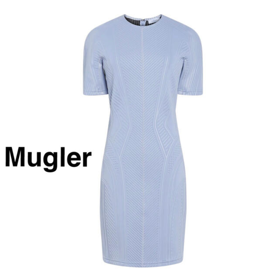 Thierry Mugler - レア 訳あり 新品 MUGLER ミュグレー ワンピース 38