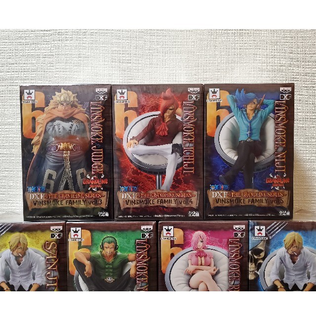 ワンピース 新品未開封 激レア④ヴィンスモーク ファミリー フィギュア