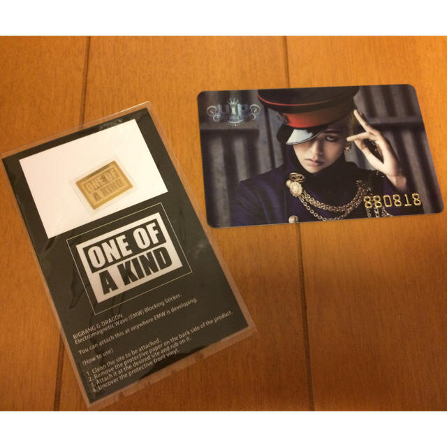 BIGBANG - G-DRAGON ONE OF A KIND サイン入りカードの通販 by 73's