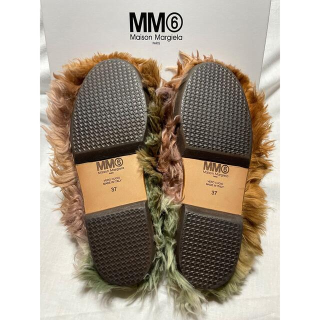 MM6 - MM6 ファーシューズ ファースリッパの通販 by merry's shop