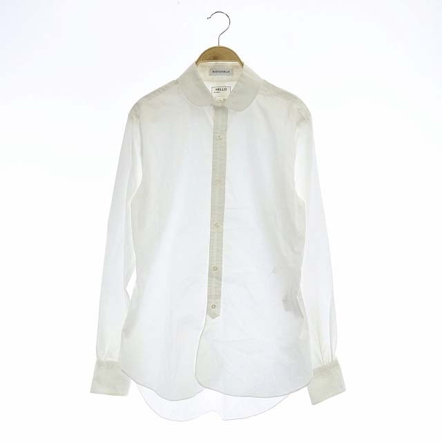 MADISONBLUE - マディソンブルー コットン ラウンドカラーシャツ 長袖