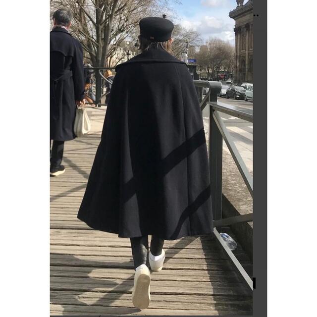 MADISONBLUE - MADISONBLUE マディソンブルー ケープコート ネイビーの