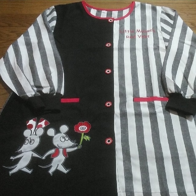 学研 - 保育士スモック 保育士エプロン ねずみくんのチョッキ ポピー