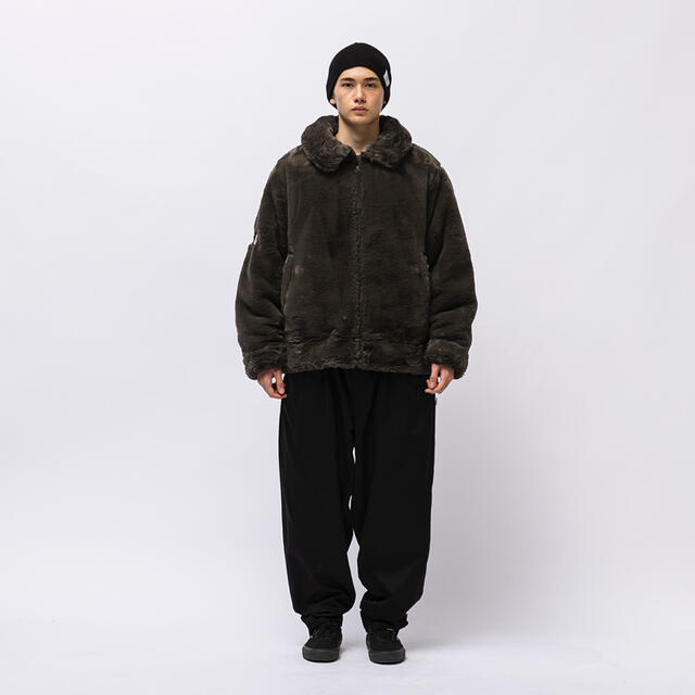 W)taps - GRIZZLY JACKET POLY. FUR BLACK 03 Lの通販 by kei7's shop