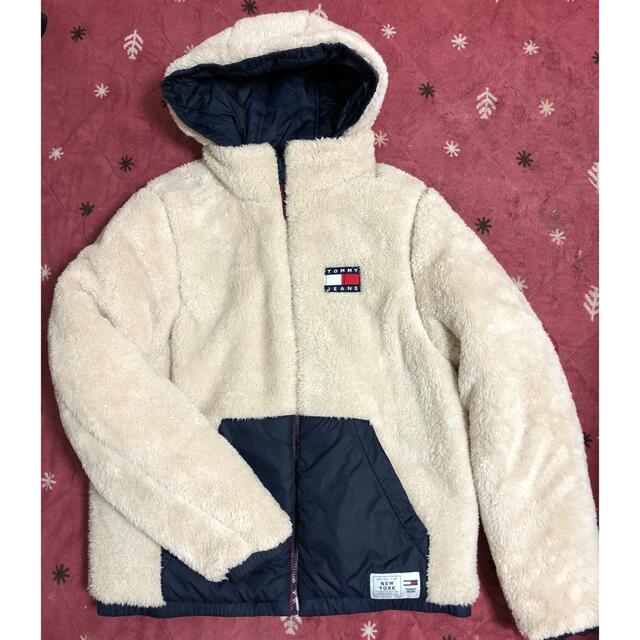 TOMMY HILFIGER - TOMMY JEANSリバーシブルアウターボアジャケットの