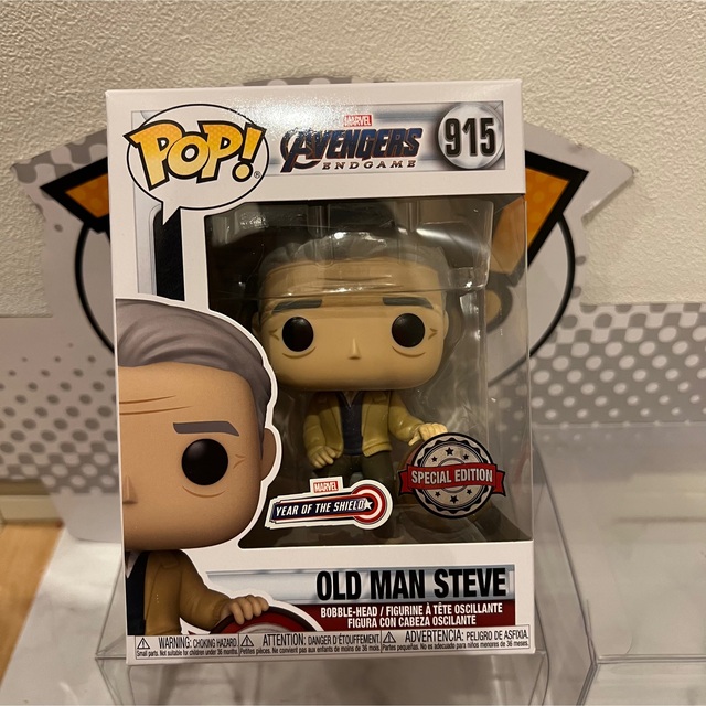 MARVEL - レアFUNKO POP! アベンジャーズ EG オールドマン スティーブ