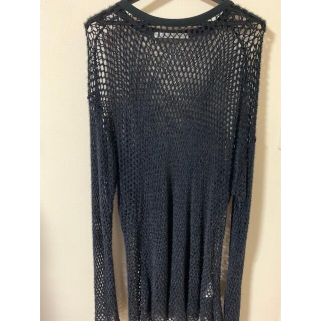 JOHN LAWRENCE SULLIVAN - JOHNLAWRENCESULLIVAN メッシュ網セーターの