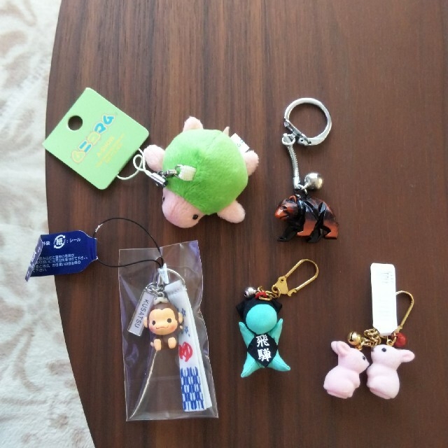 お土産キーホルダー 5点の通販 by よし's shop｜ラクマ