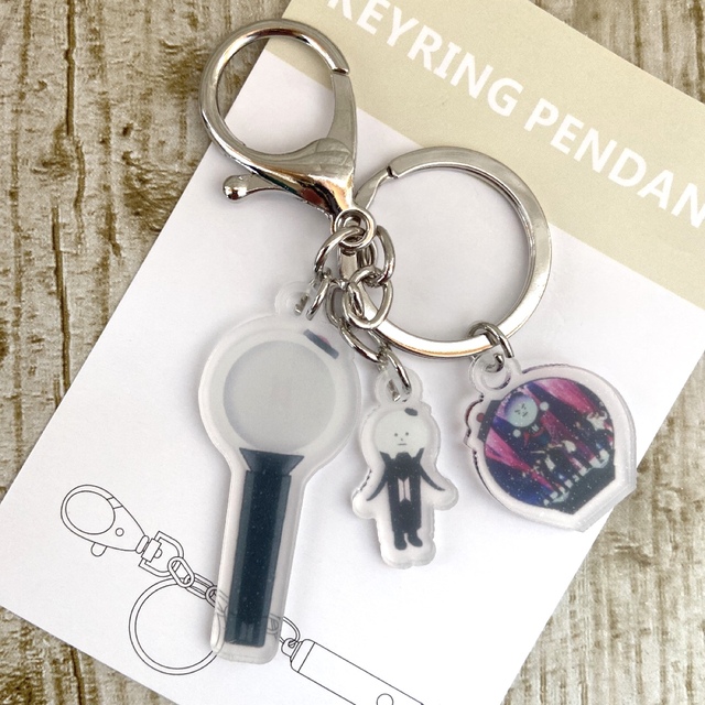 防弾少年団(BTS) - BTS アミボム ペンライト キーホルダーの通販 by