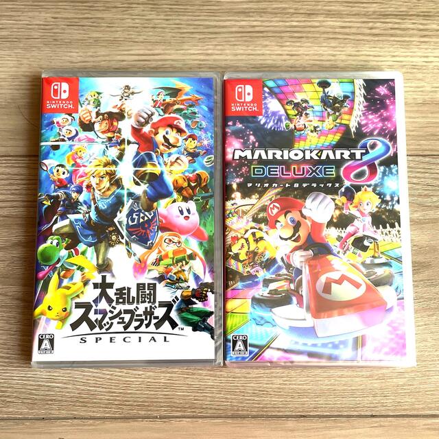Nintendo Switch - 大乱闘スマッシュブラザーズ マリオカート8 switch