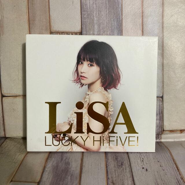 LiSA LUCKY Hi FiVE！（初回盤）Blu-rayDVD付きCDの通販 by rin｜ラクマ