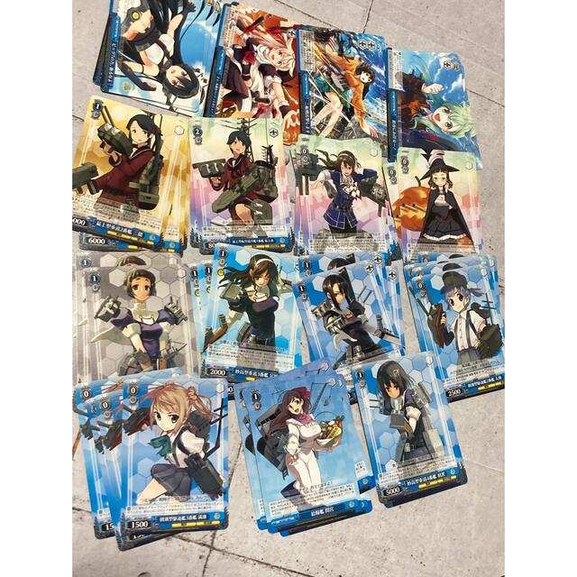 ヴァイスシュヴァルツ - ヴァイスシュヴァルツ 艦これ デッキパーツ 青