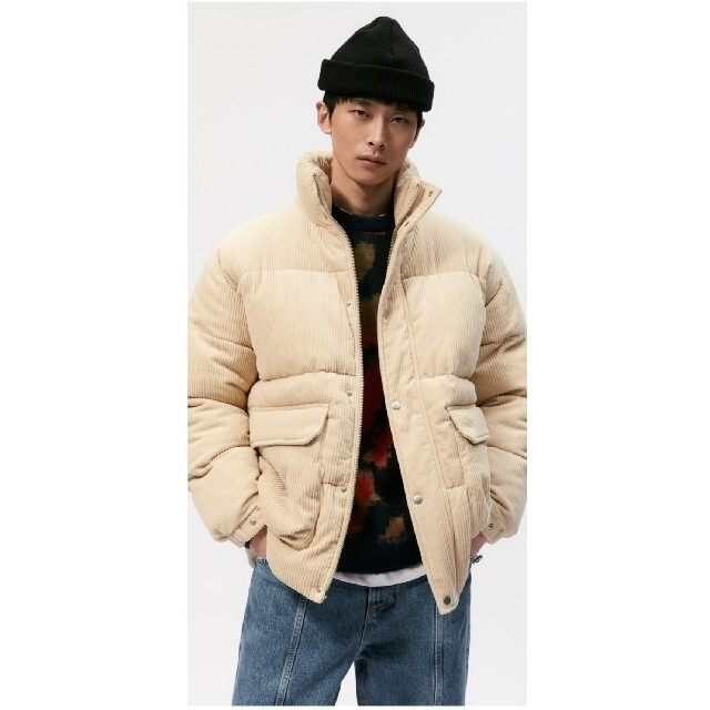 ZARA - ZARA コーデュロイ パフジャケットの通販 by NM'sshop｜ザラ