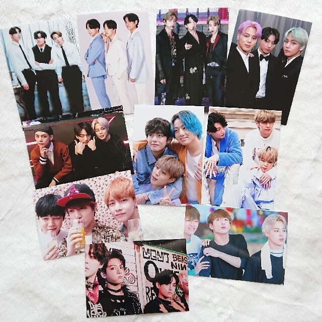 防弾少年団(BTS) - マンネ L版 写真 10枚セット BTS ジミン テテ グク