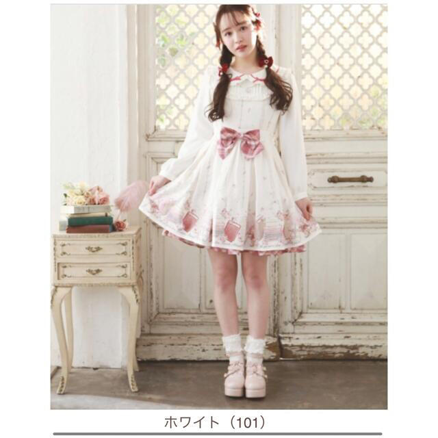 LIZ LISA - 大人気 入手困難リズリサRomantic Messages柄ワンピースの