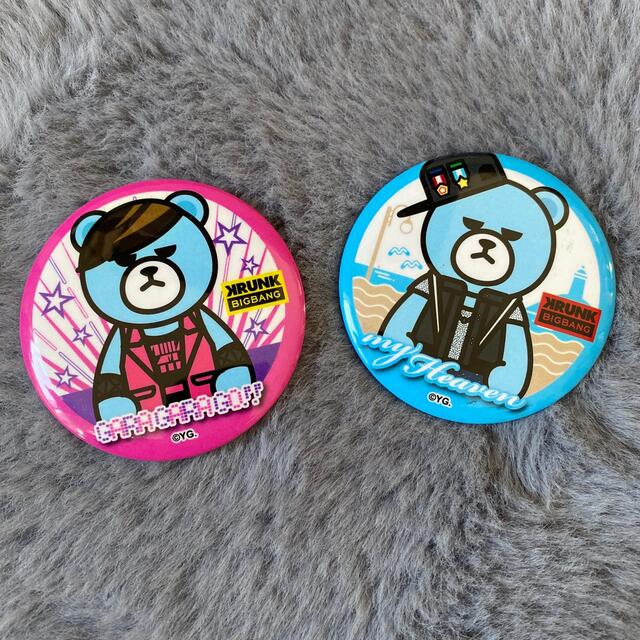 BIGBANG KRUNK 缶バッジ G-DRAGON SOL D-LITE 【公式通販】