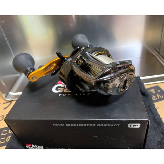 REVO ビッグシューターコンパクト 中古 アブガルシア ベイトリールの