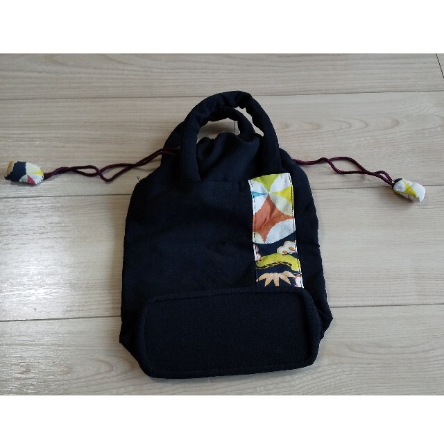 昭和レトロ アンティークビーズバッグ+手作り一点ものバッグセツトの