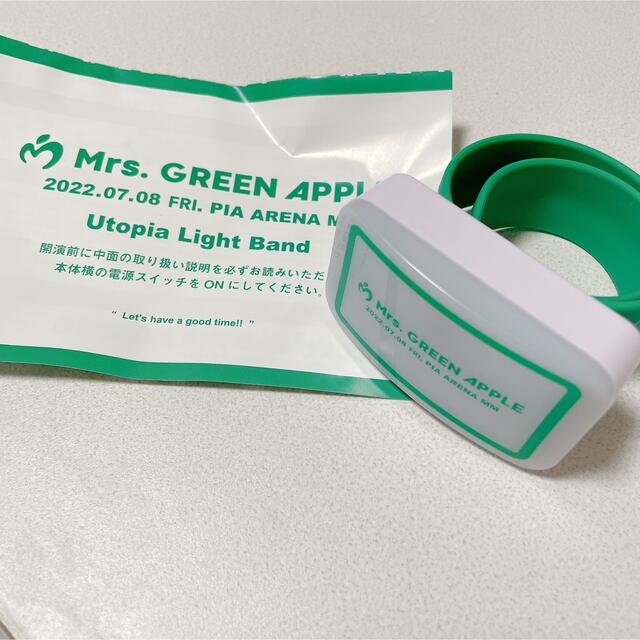 Mrs.GREEN APPLE ライトバンドの通販 by Lemnshop｜ラクマ