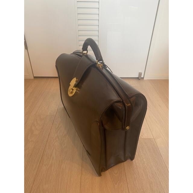 万双 ダレスバッグ ダークブラウンの通販 by しょー's shop｜ラクマ
