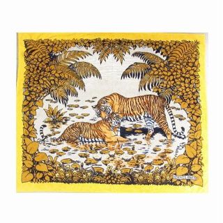 HERMES - エルメス HERMES タイガー 虎 ビーチマット ブランケット