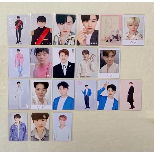 SEVENTEEN - ウジ SEVENTEEN WOOZI トレカ セブチ エッジコン チェキの