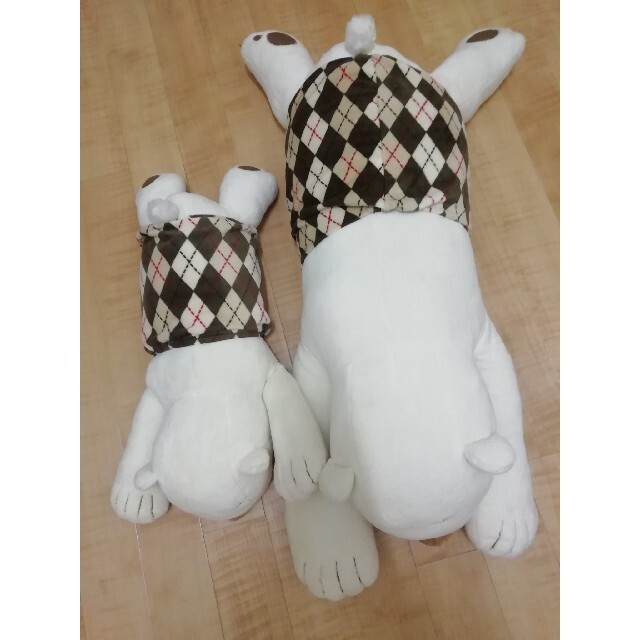 ニトリ - ニトリ 白くま ぬいぐるみ 抱きまくら パパ＆次男 親子セット