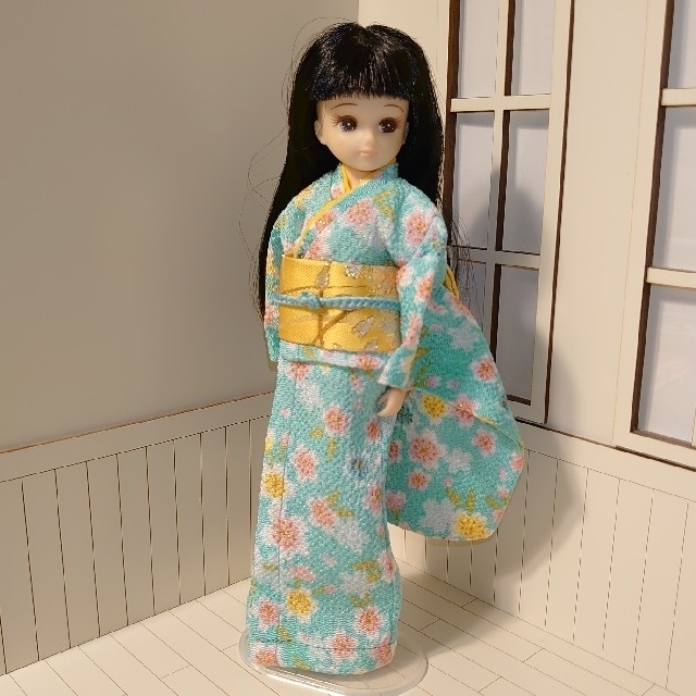 リカちゃん 着物 振袖 398の通販 by りょうこのおみせ｜ラクマ
