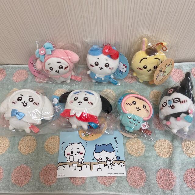 ちいかわ×サンリオキャラクターズ マスコット 5点セット ちいかわ