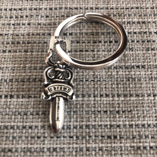 Chrome Hearts - クロムハーツ スプリット キーリング with ダガーの