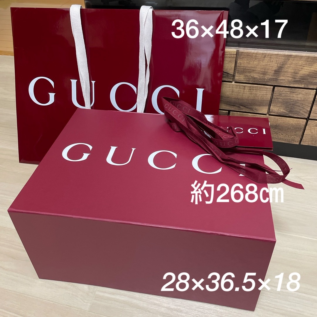 GUCCI - GUCCI ショッパー 化粧箱の通販 by REIRA's shop｜グッチなら