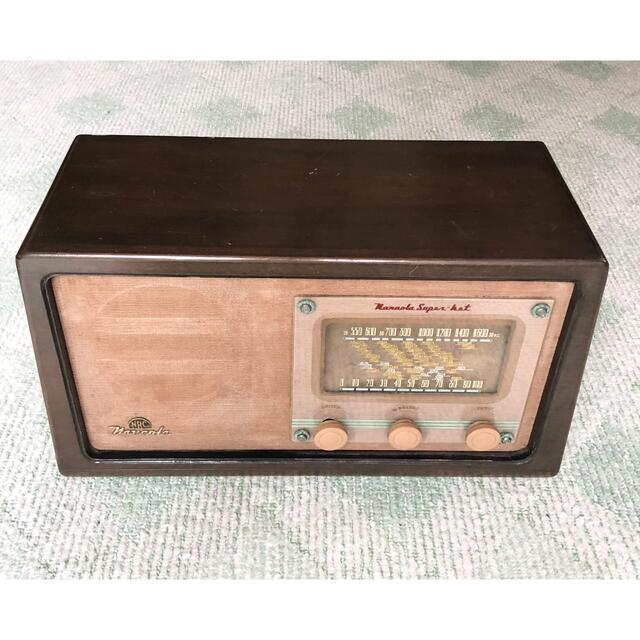 アンティーク真空管式AMラジオ ナナオラ5S－1A型の通販 by ひつじ