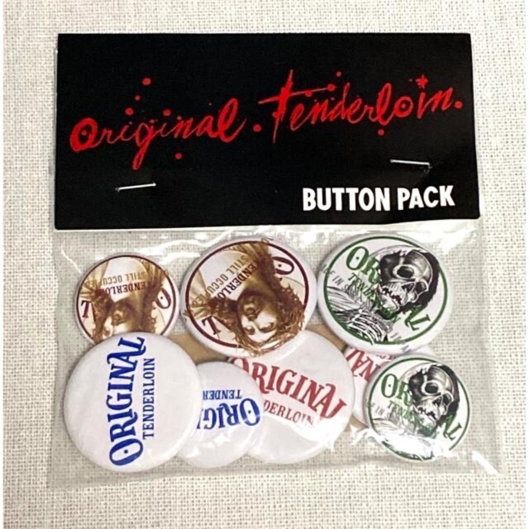 TENDERLOIN - 19AW 新品未開封 テンダーロイン BUTTON PACK 缶バッジの