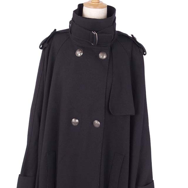 EMILIO PUCCI - エミリオプッチ ポンチョ コート ウール カシミヤ