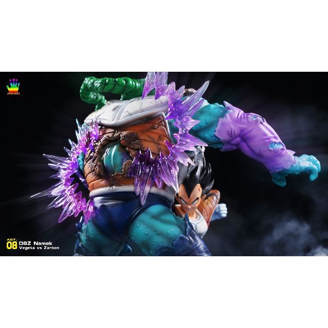 ドラゴンボール ベジータvsザーボン ガレージキット フィギュア 塗装