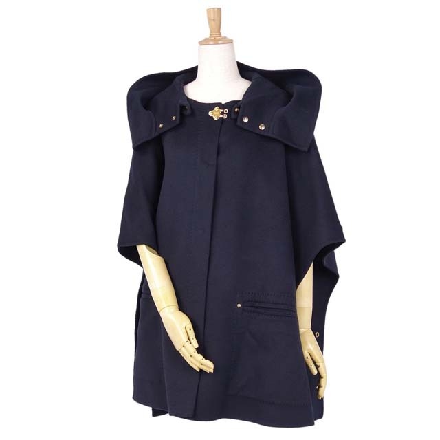 EMILIO PUCCI - 極美品 エミリオプッチ EMILIO PUCCI ポンチョ フード