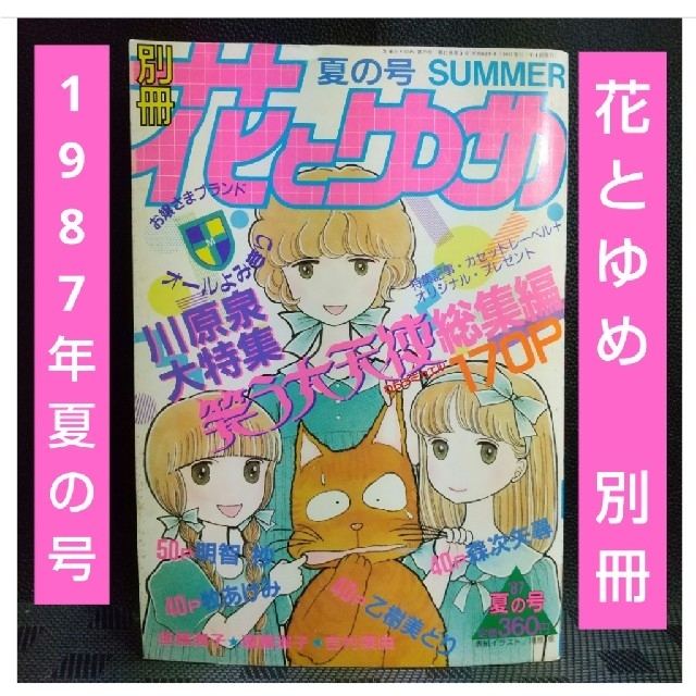 白泉社 - 花とゆめ別冊 夏の号 1987年 SUMMERの通販 by やっさん's