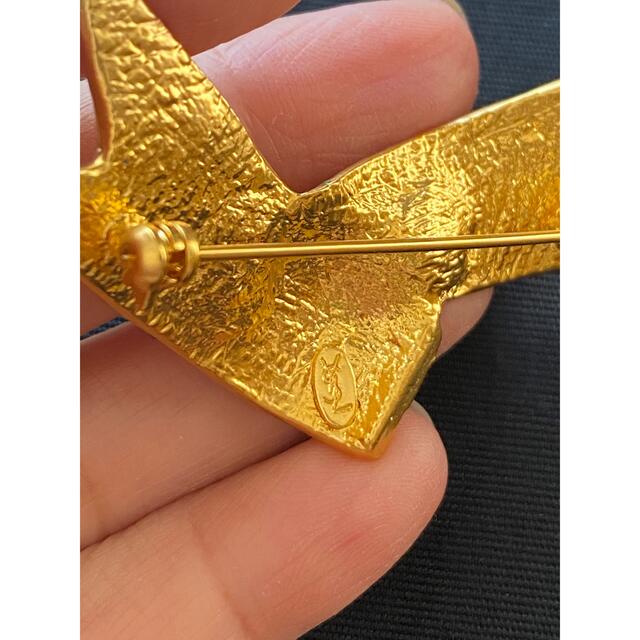 SAINT LAURENT - イブサンローラン ヴィンテージ ブローチ 希少の通販