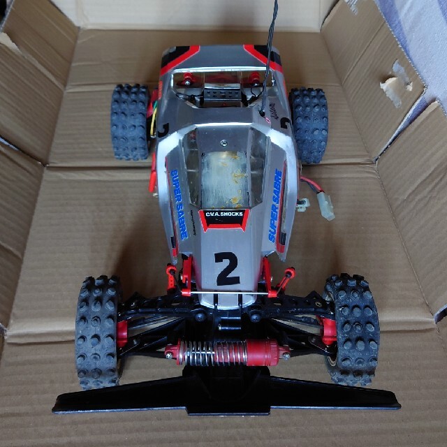 タミヤ田宮1/10RCカースーパーセイバー プロポsetの通販 by トスン's