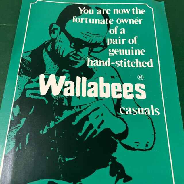 Clarks - 極上品 デッドストック アイルランド製クラークスワラビー 箱