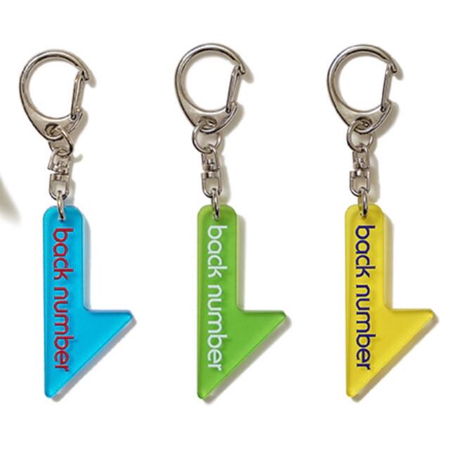 BACK NUMBER - back number 会場限定ガチャ キーホルダー ブルーの通販