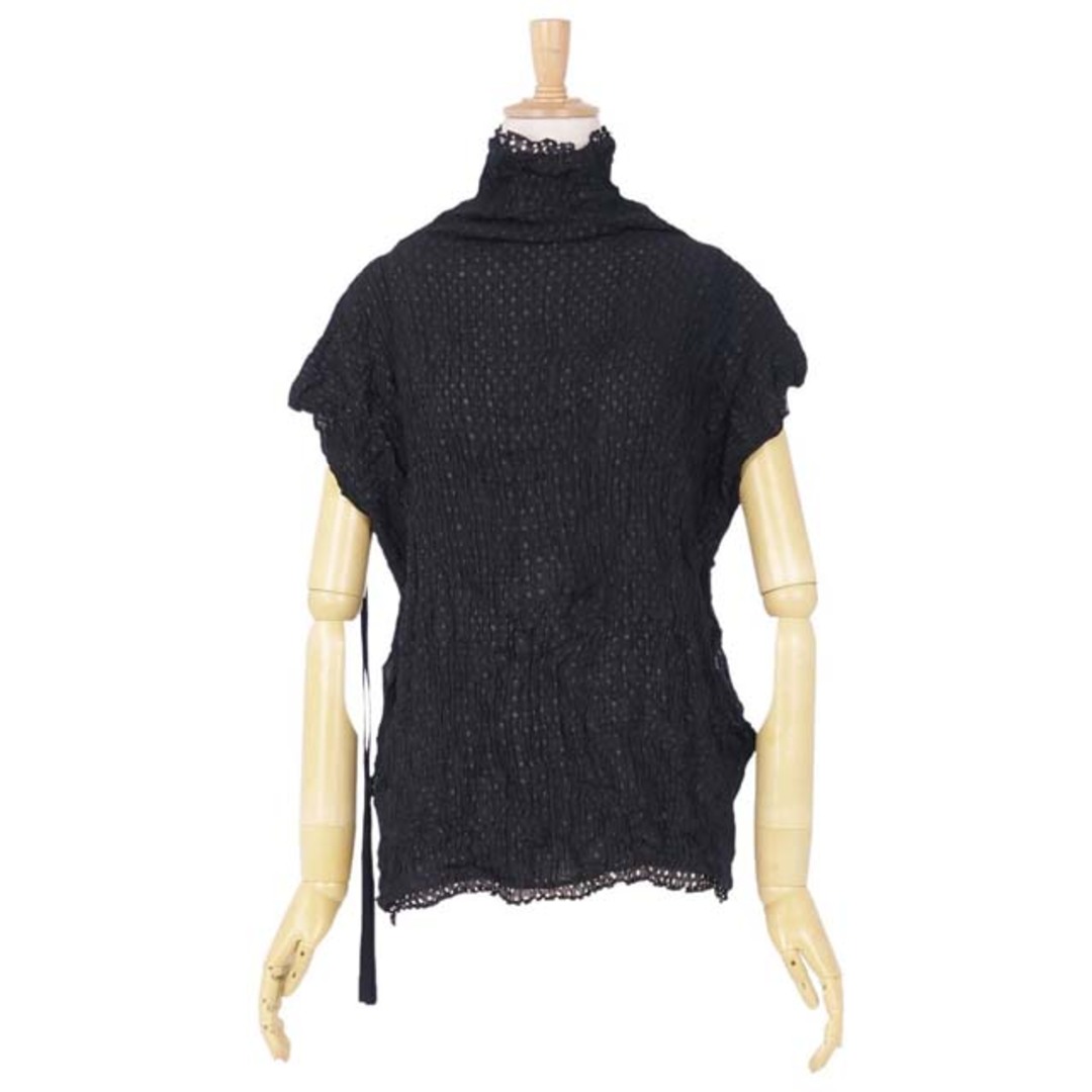 イッセイミヤケ ブラウス シャツ リバーシブル プリーツ レディースM